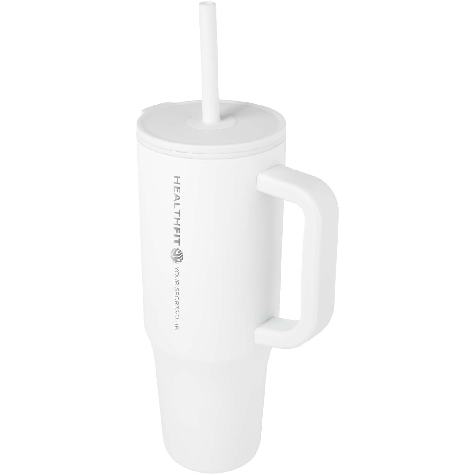 Gobelet Isolé Éco-Sip avec Paille en Silicone - Marquay
