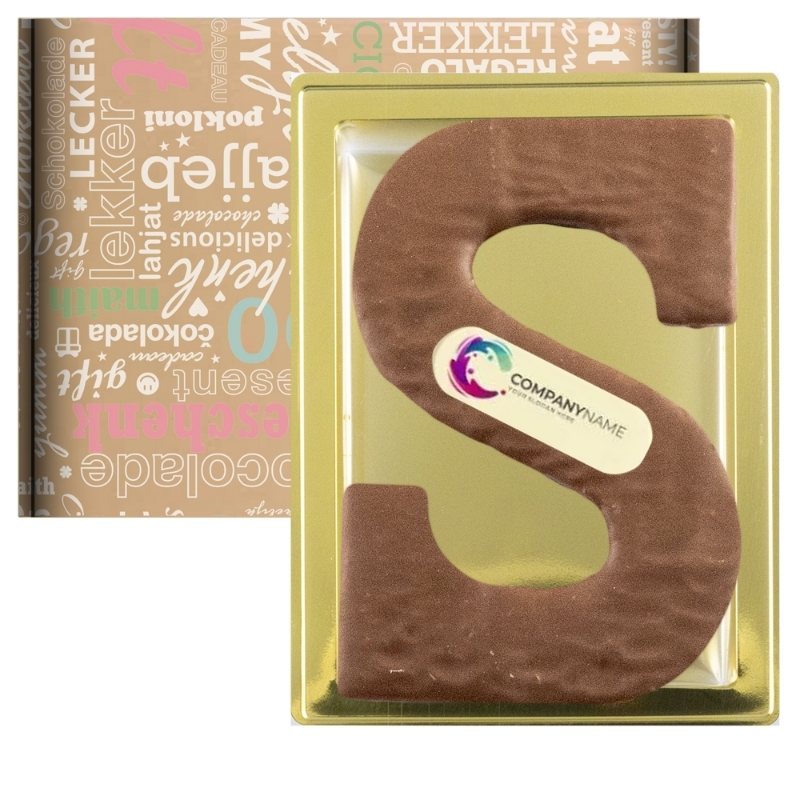 Chocolade Marshmallow Letter S - Ruiselede