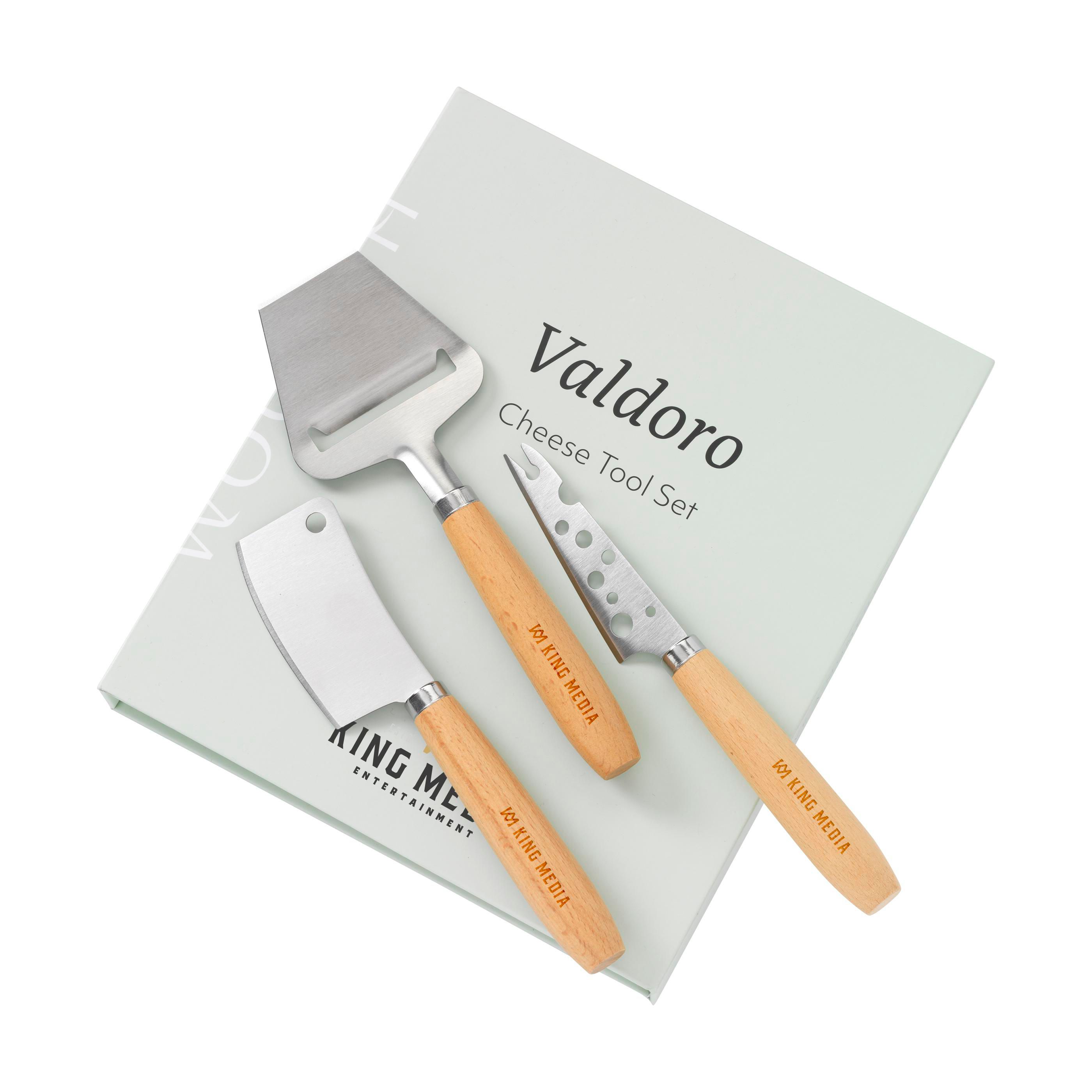 Ensemble d'Outils de Fromage Wooosh Valdoro