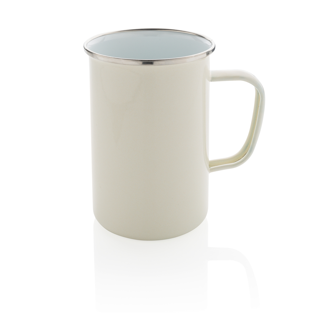 Leichter extragroßer Emaille-Campingbecher 680ml - Melle