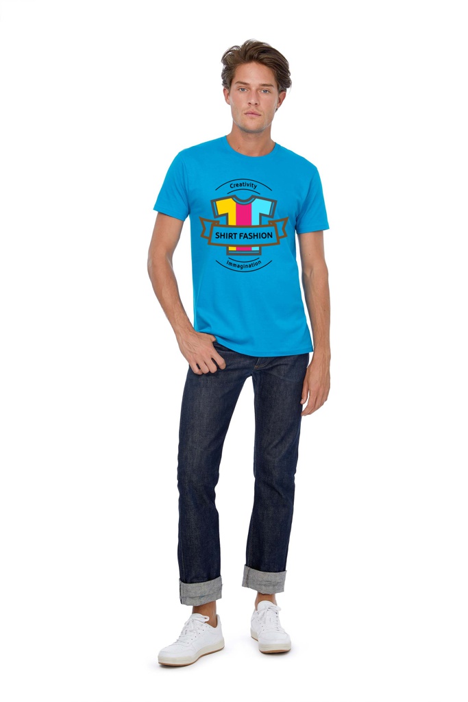 T-shirt pour homme manches courtes à col rond coton 145 g/m² - Raphaël