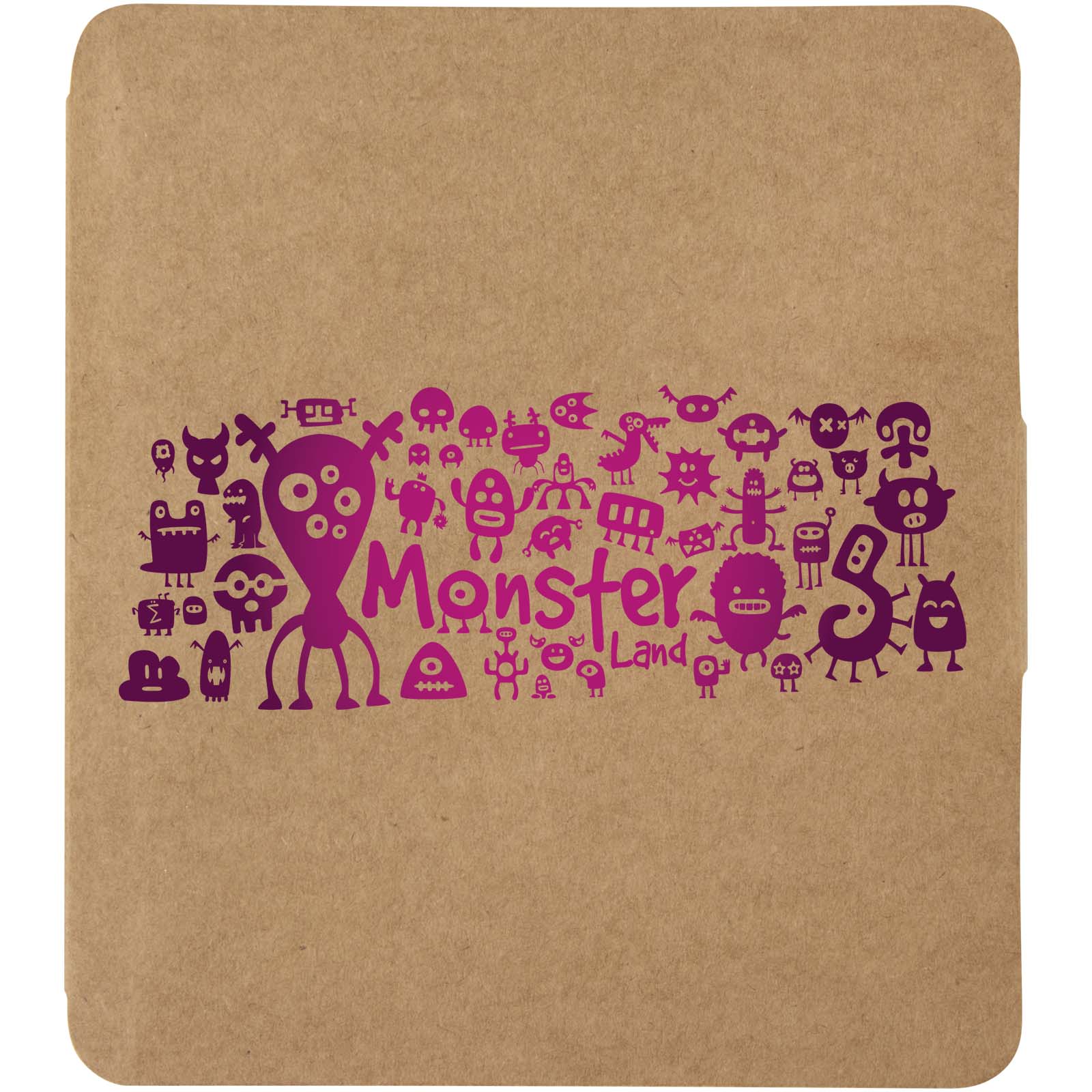 Chroma Malblock mit 12 Buntstiften als Set mit Ihrem Logo