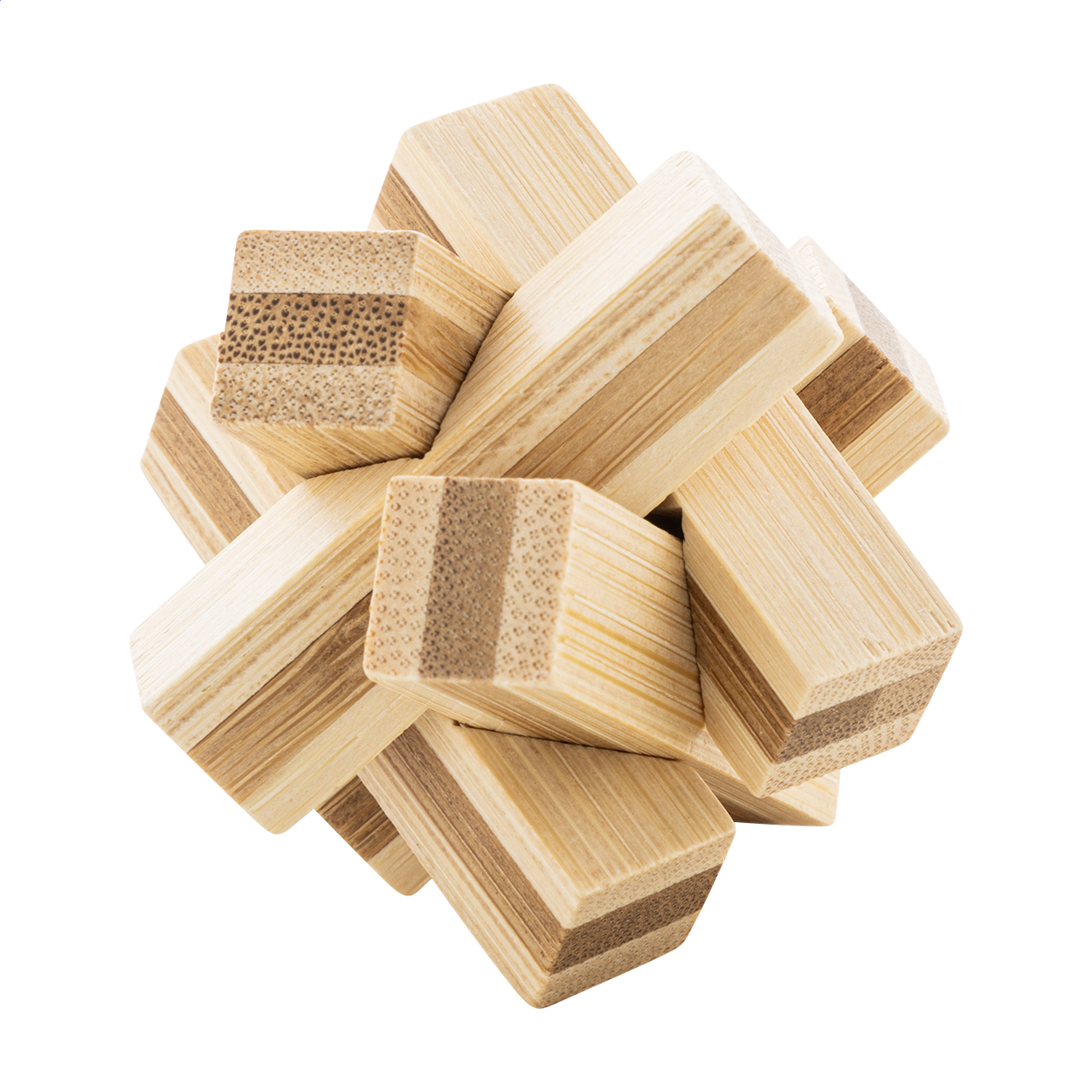 Casse-tête magique Crossboo personnalisé en bambou en boîte kraft