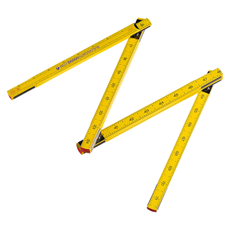 Règle Pliante en Bois de 2 Mètres - Lahitère