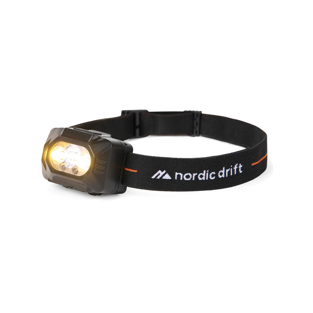 Leistungsstirnlampe NordicDrift Everest mit Doppelbatterie