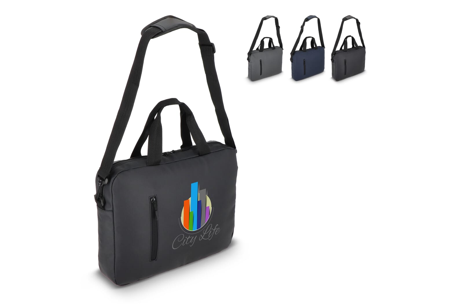 PU Laptop Messenger-Tasche - Alsleben