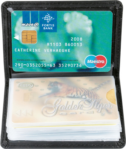 Porte-cartes personnalisé en cuir - Ysaline