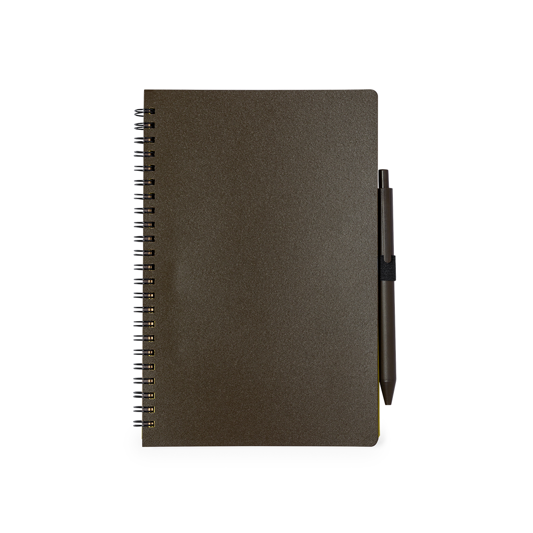 Ensemble carnet et stylo en Eco-Fibre - Bugarach