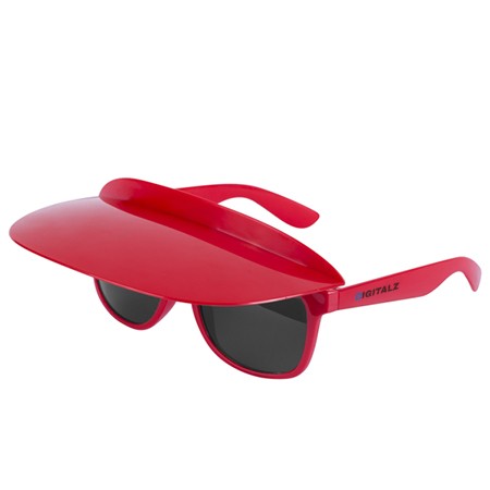 Lunettes de soleil personnalisées avec visière - Calabozo