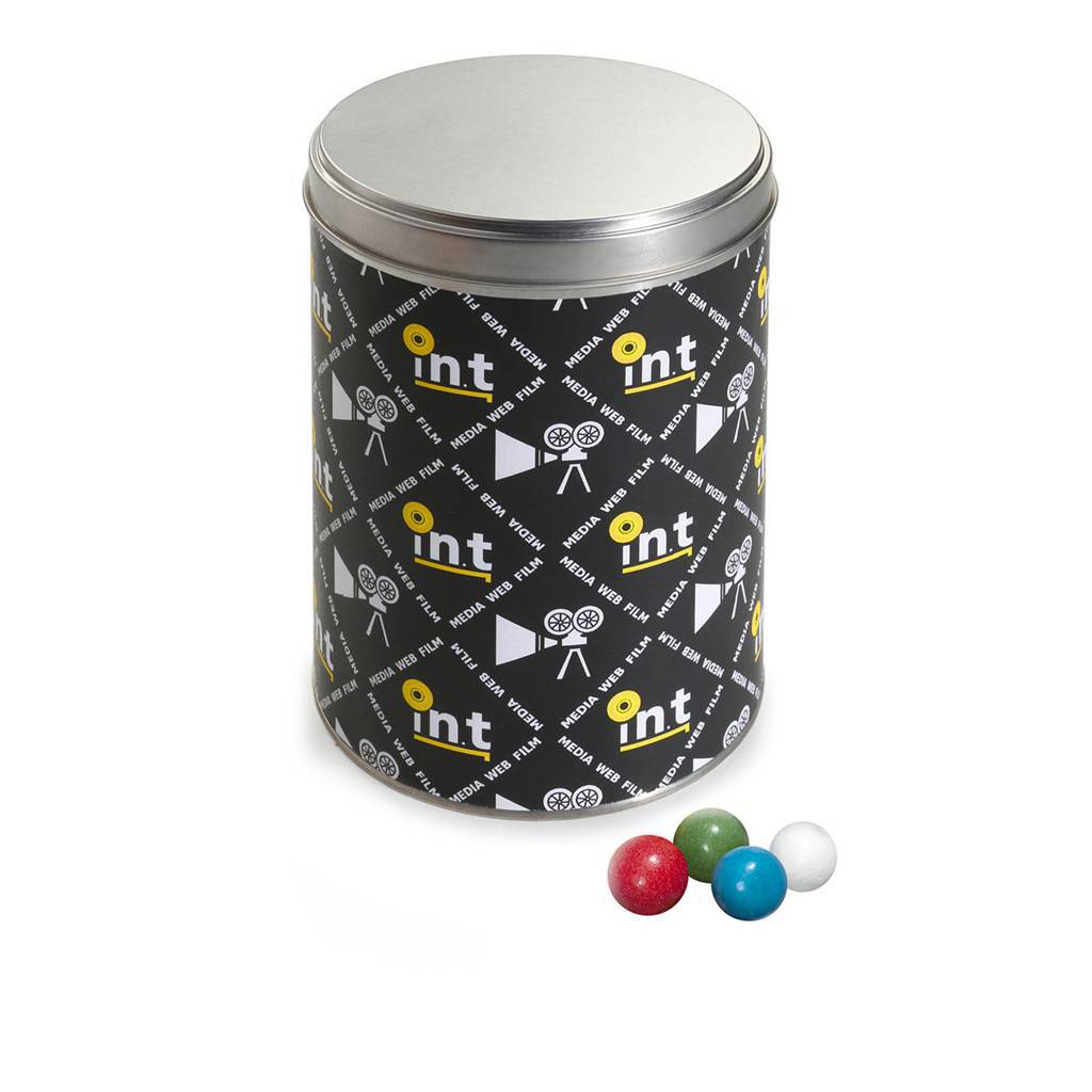 Boîte métalique deluxe personnalisable avec bonbons au choix - Zaprinta Belgique