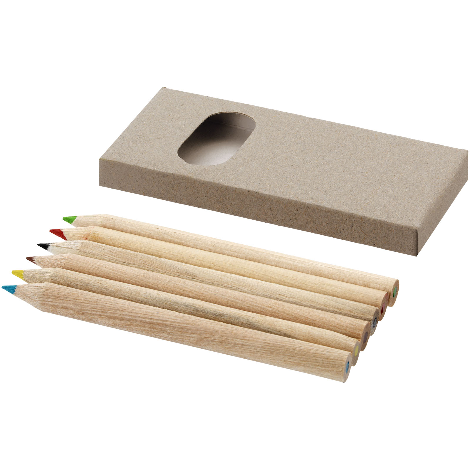 Set de 6 crayons de couleur - Zaprinta Belgique