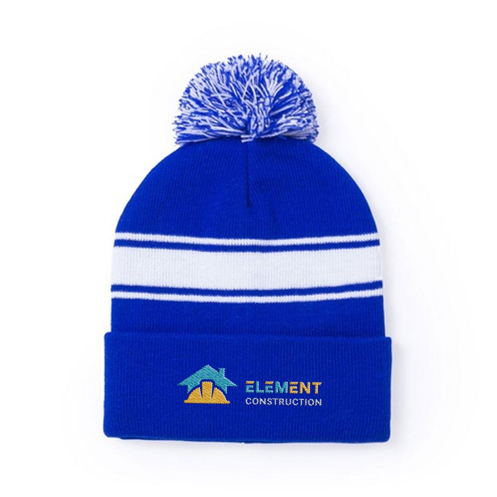 Bonnet Personnalisé Homme Et Femme - Bonnet Tricoté Avec Texte, Logo Ou Photo, Cadeau Chaud Et Unique Pour L'hiver