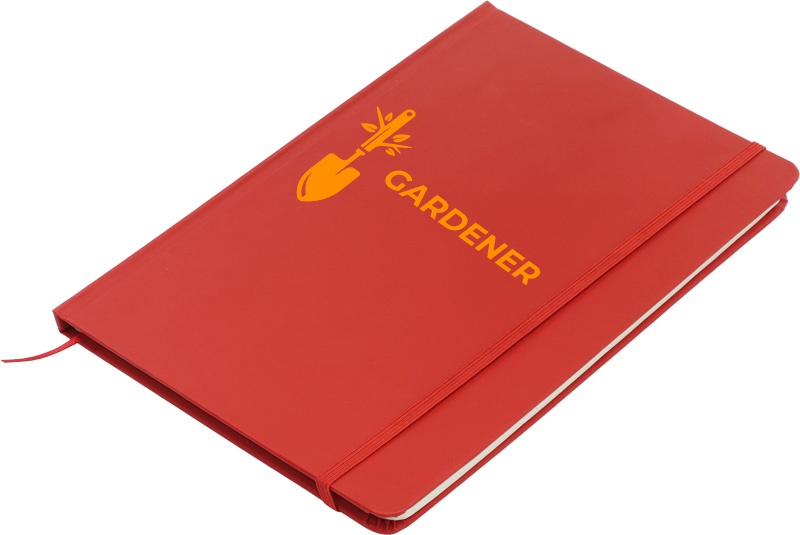 Carnet personnalisé A5 couverture cuir 80 feuilles lignées - Seattle