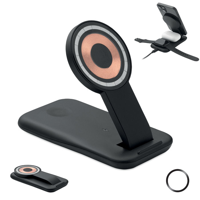 Station de recharge magnétique trois-en-un - Mesmont