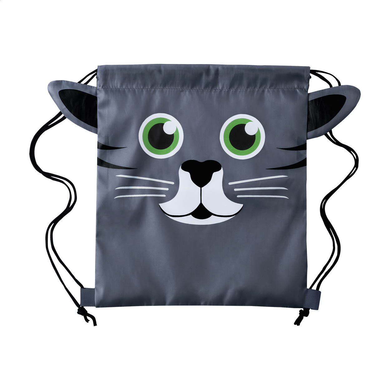 Sac à cordon enfant Drafax personnalisé motif animal en polyester 210T