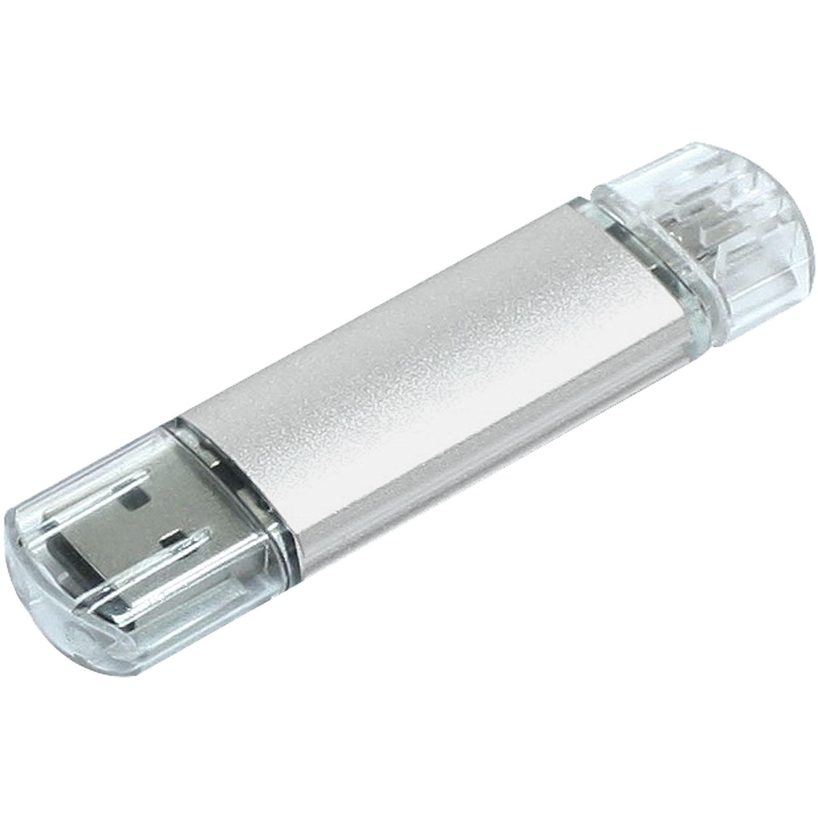 Clé USB OTG Micro USB en Aluminium - Saint-Martin-des-Champs - Zaprinta Belgique