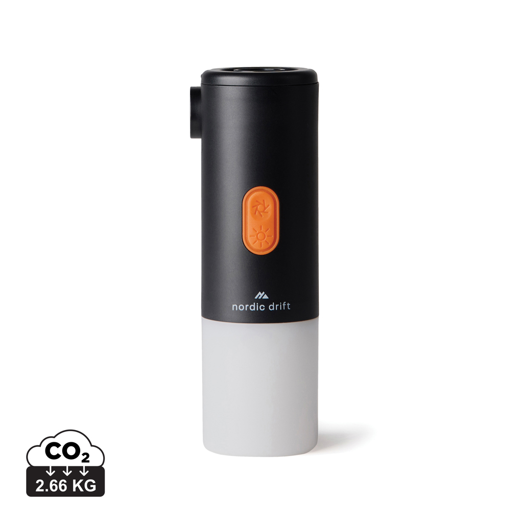 Pompe à air et lampe de camping Nordic Drift Titan - Courlandon