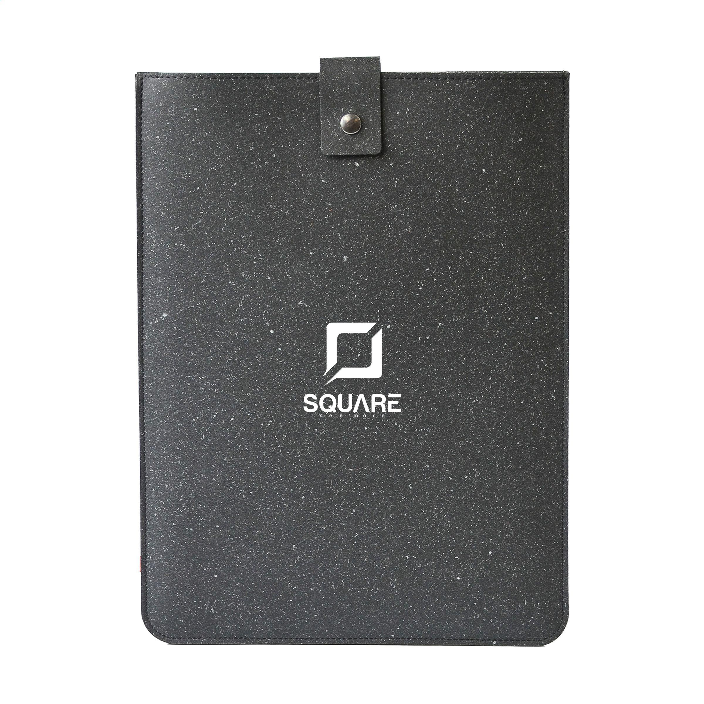 Laptophülle aus recyceltem Leder 14"