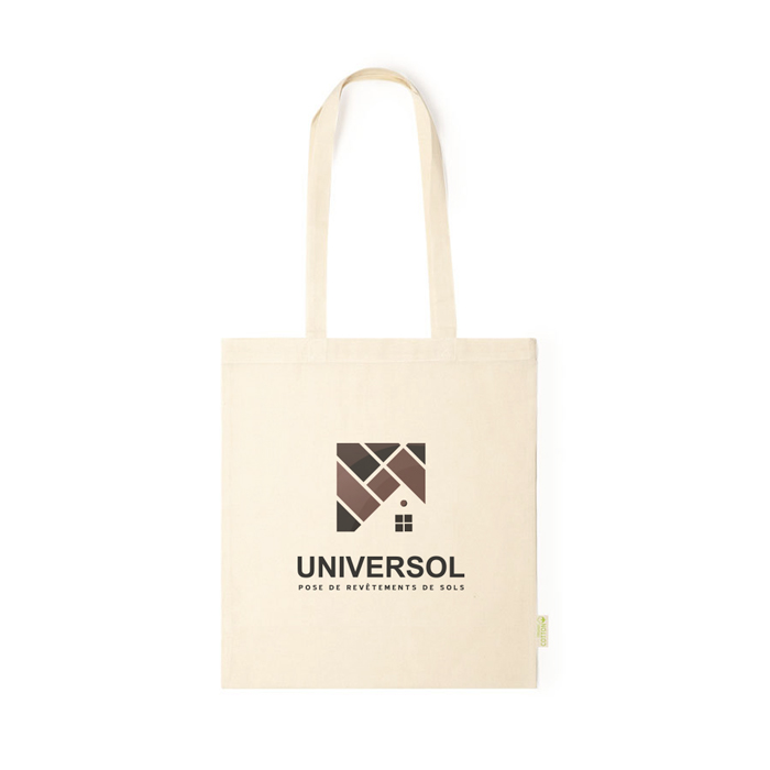 Tote bag personnalisé 100 % coton bio 120 g/m² - Villemomble