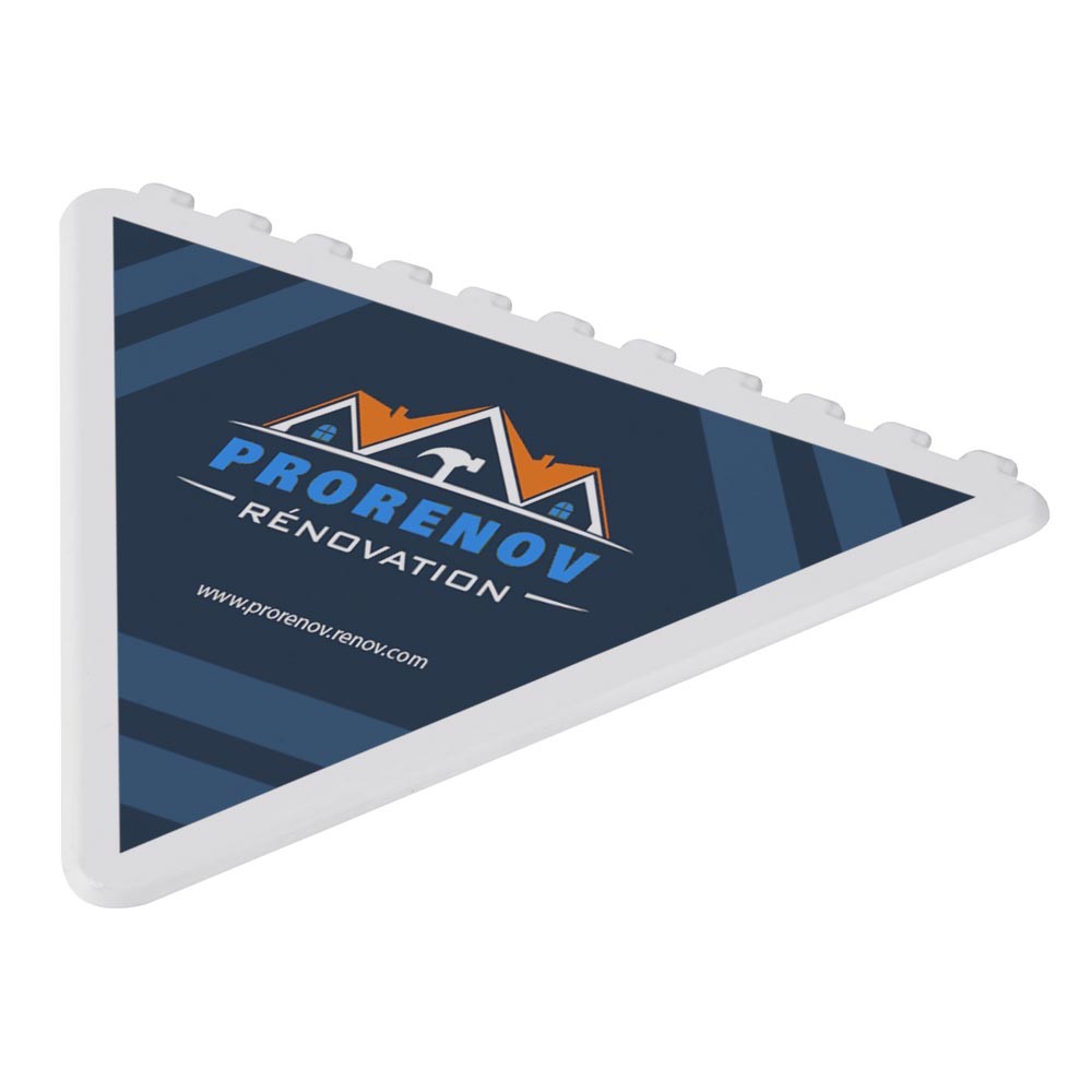 Grattoir à glace triangulaire