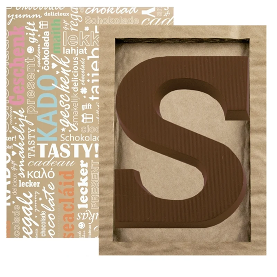 Duurzame Chocoladeletter S - Zele