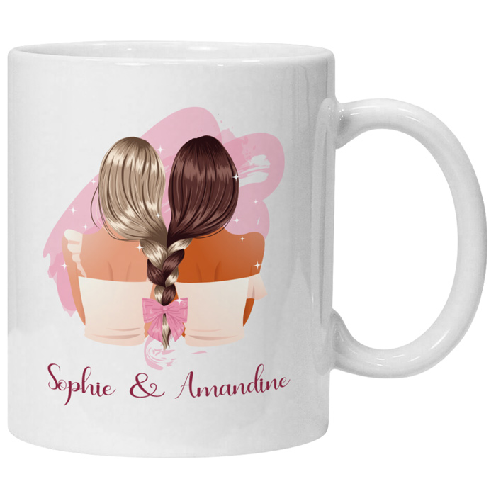 Mug personnalisé à offrir à votre meilleure amie la meilleur