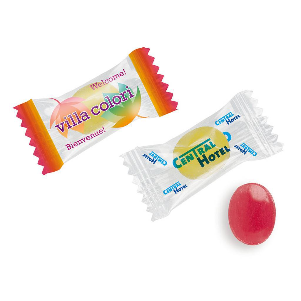 Bonbon avec emballage personnalisable