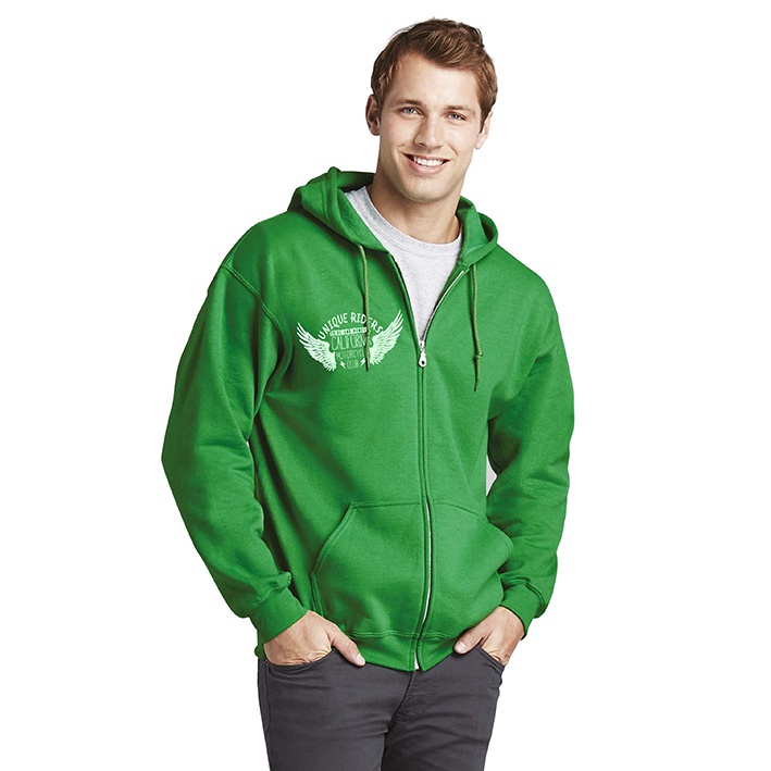 Sweat à capuche zippé pour homme ou femme 270 g/m² - Manille