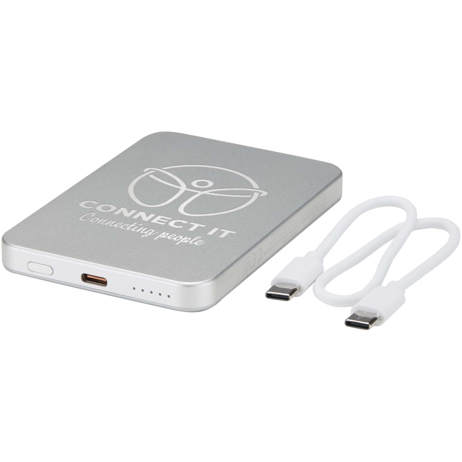 Avis 5000 mAh RCS Powerbank aus recyceltem Aluminium mit Magnetverschluss