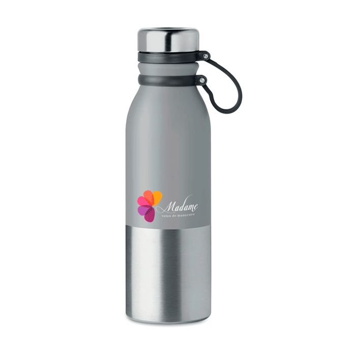 Gourde en inox double paroi à personnaliser 600 ml - Louise