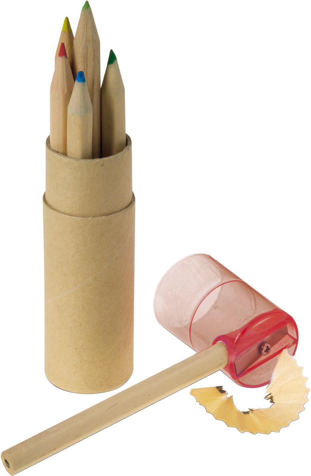 Bunte Bleistift-Set Recyclo - Dargun