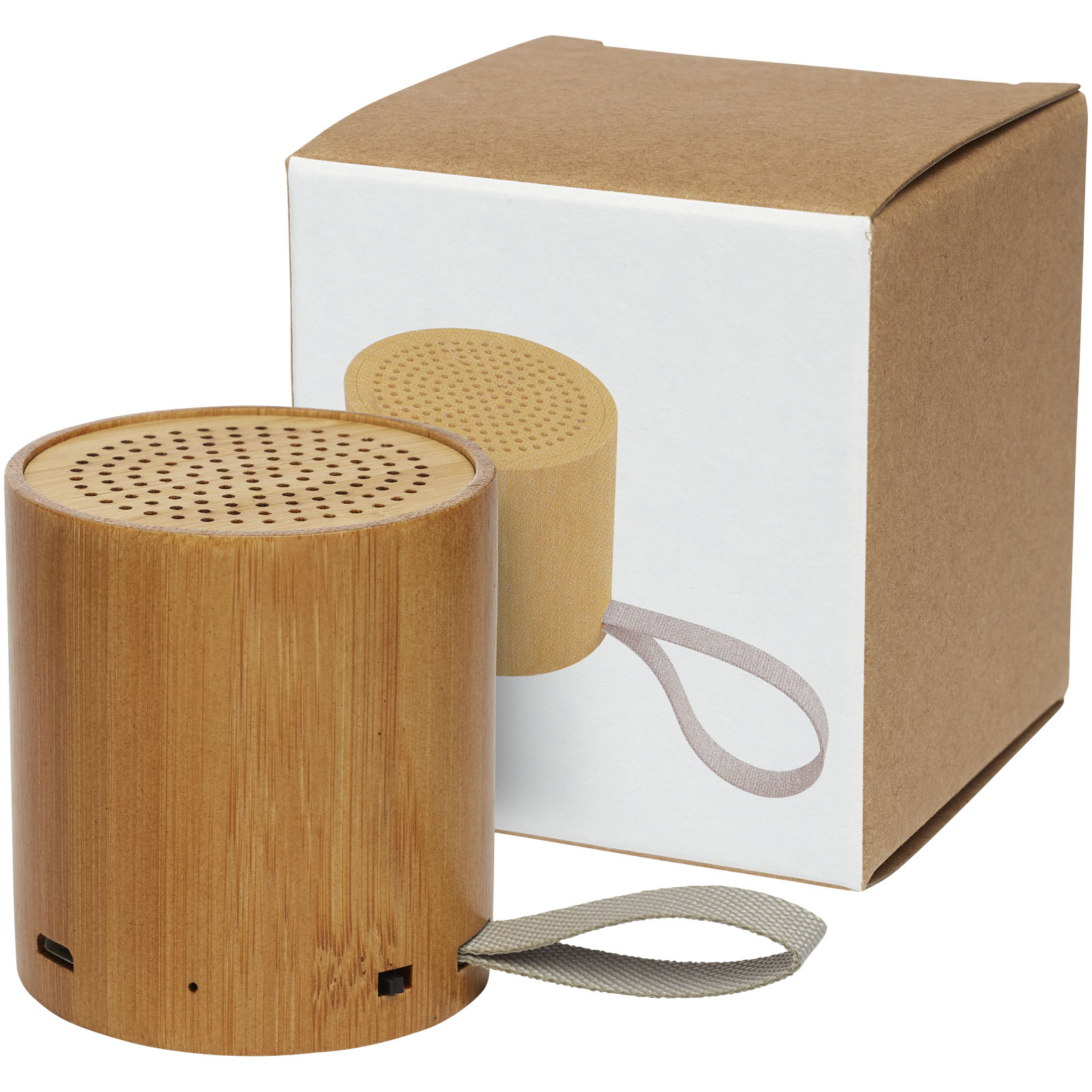 Haut-parleur Bluetooth® en bambou - Zaprinta Belgique