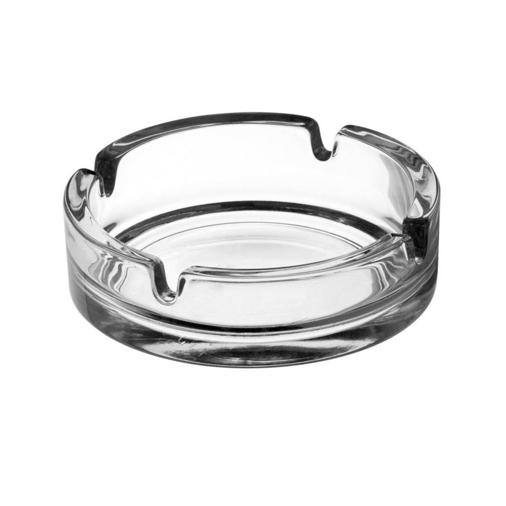 Glazen Asbak Helder 10.7 cm - Koksijde bedrukken met logo