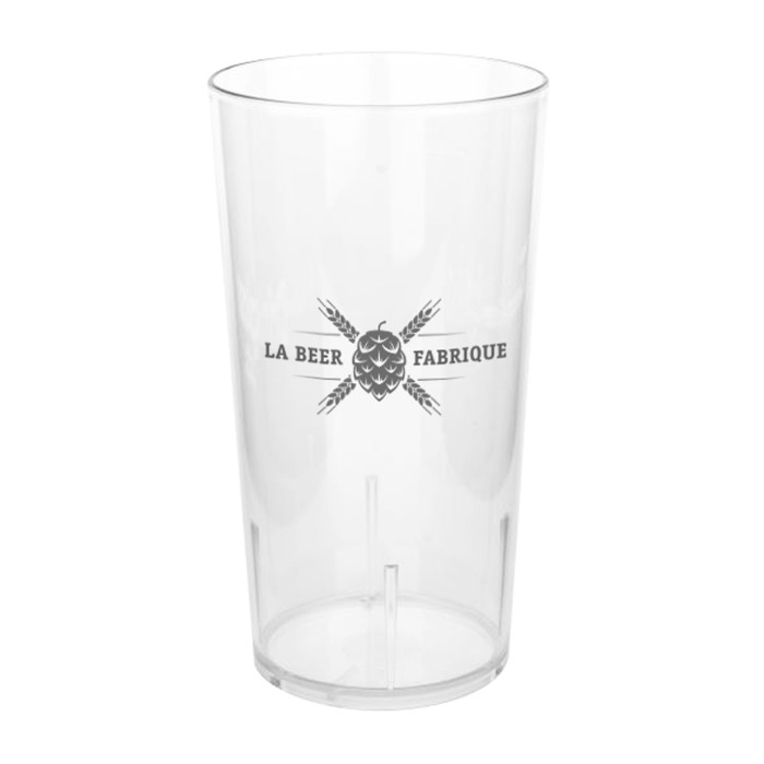 Verre à bière personnalisable 300ml - Loïs