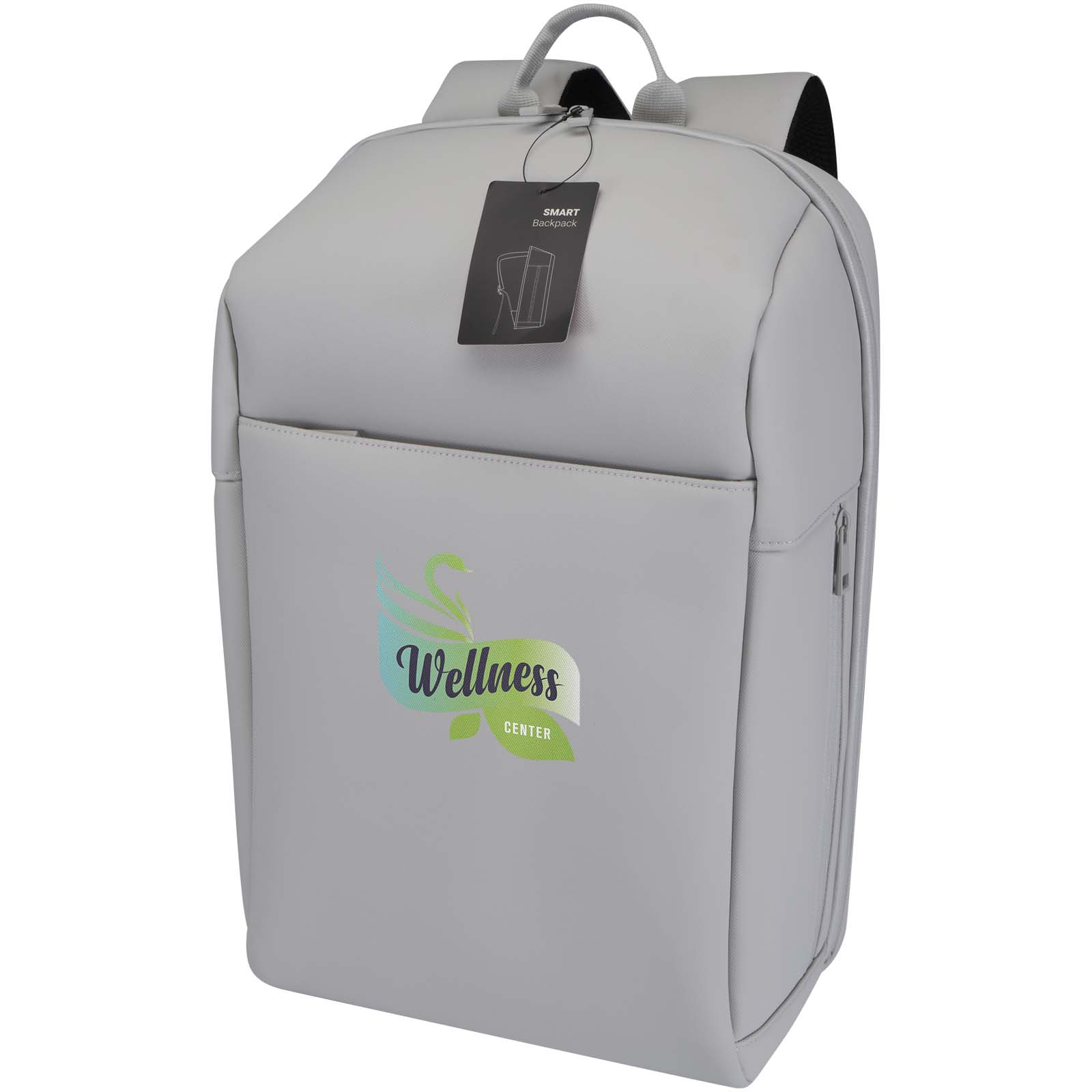 SMART 15" GRS recycelter Laptop-Rucksack 18 l bedrucken mit Logo