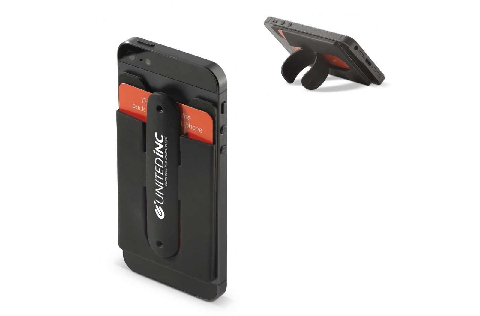 Siliconen Telefoonhouder en Kaartjeshouder - Zandbergen