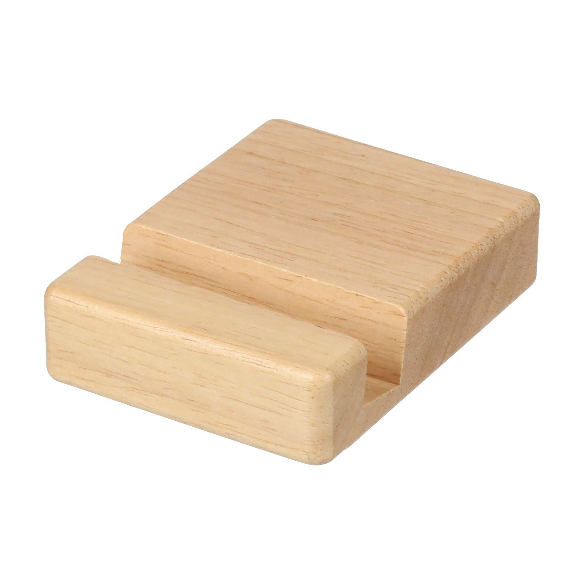 Houten Telefoonhouder Nyla - Lanaken
