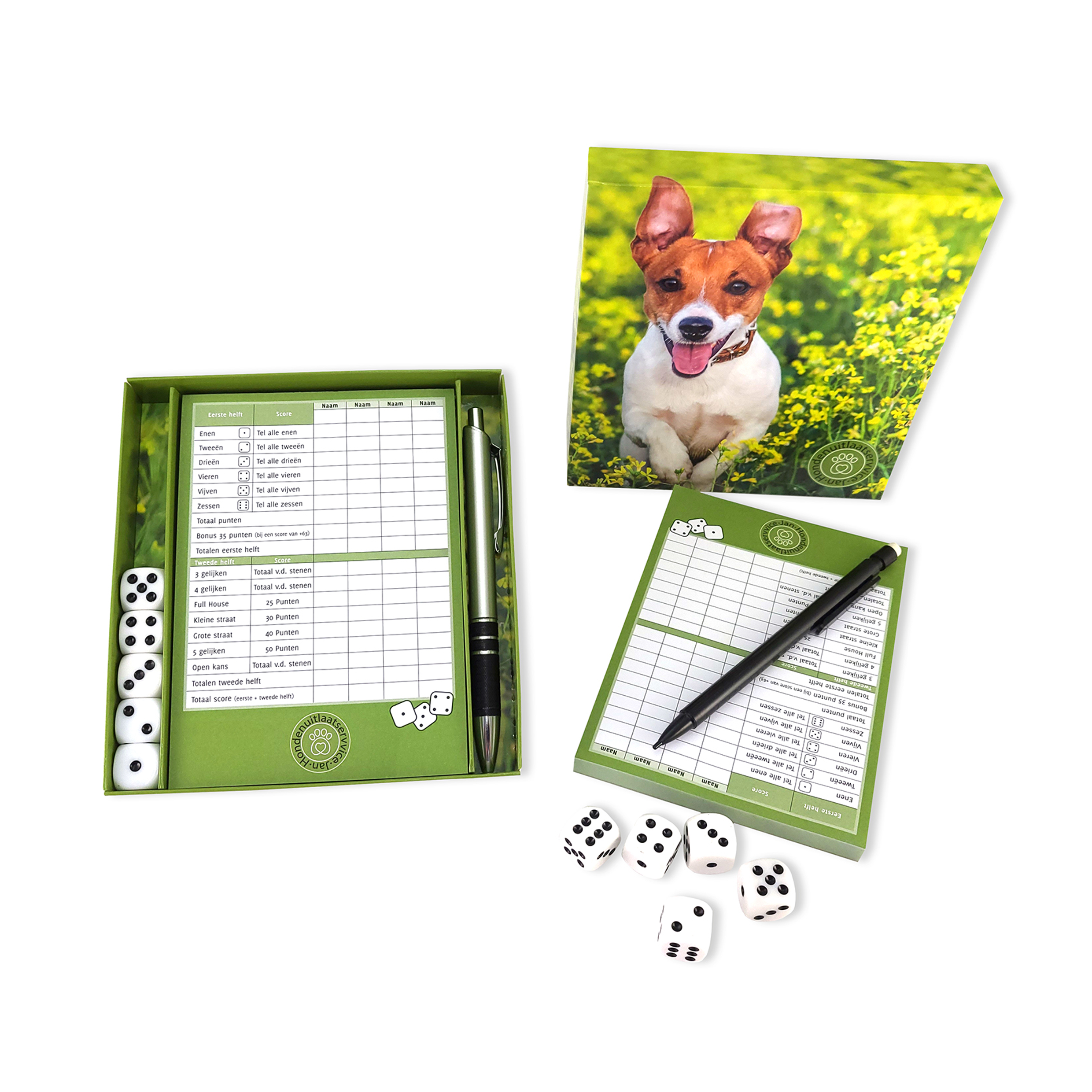 Dobbelspel Luxe - Kortenaken