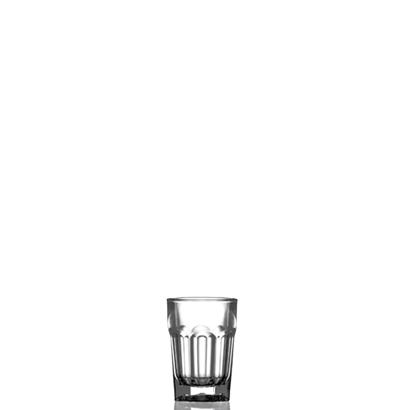 Gepersonaliseerd 2.5cl Shooter Glas - Antwerpen