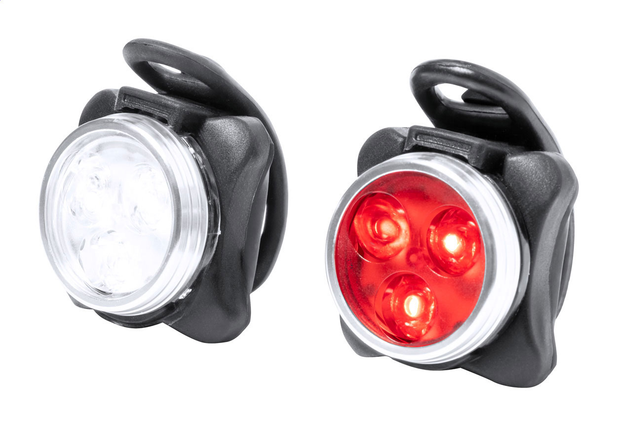Ensemble de lumières de vélo rechargeables - Saint-Martin-de-Brômes