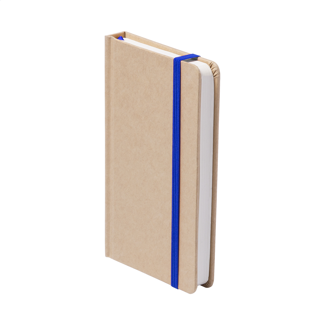 Carnet A6 Prunus personnalisé en carton recyclé avec marque-page coloré