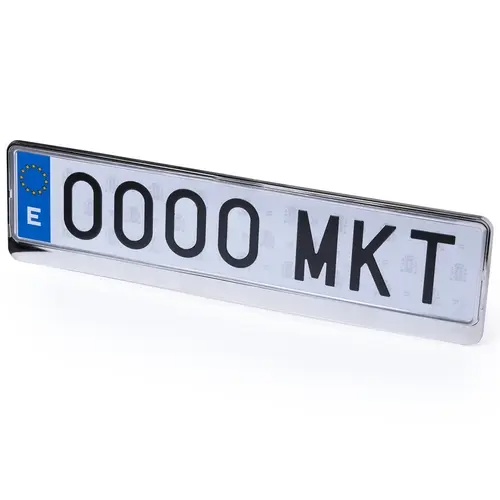 Porte-plaque d'immatriculation personnalisé - Zaprinta Belgique