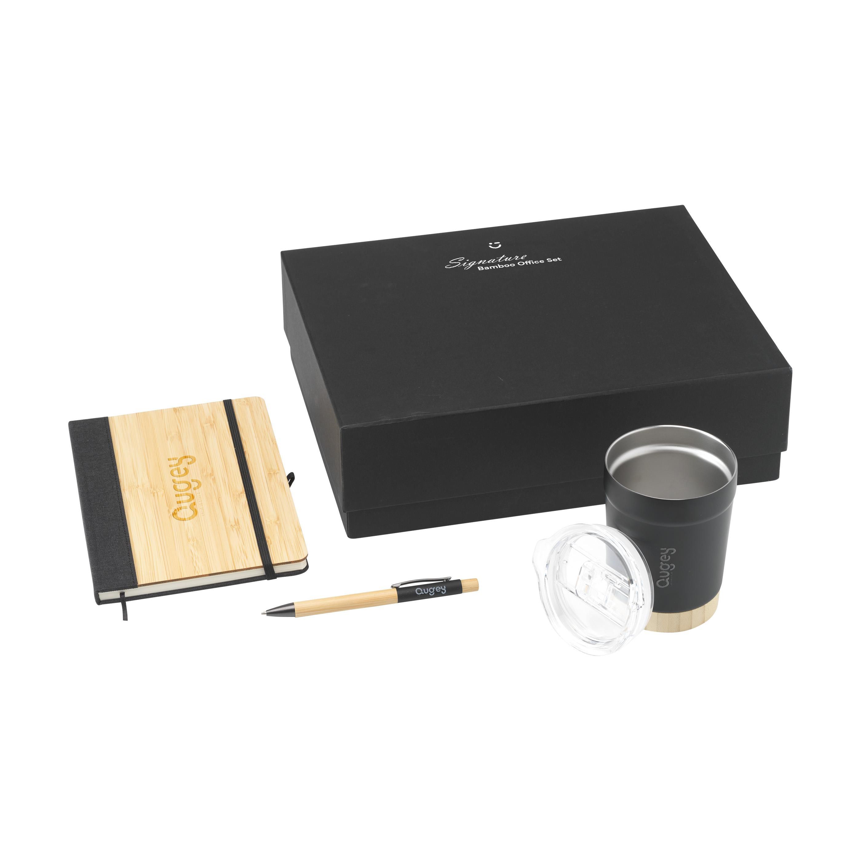 Bamboe Elegantie Kantoor Set - Loon
