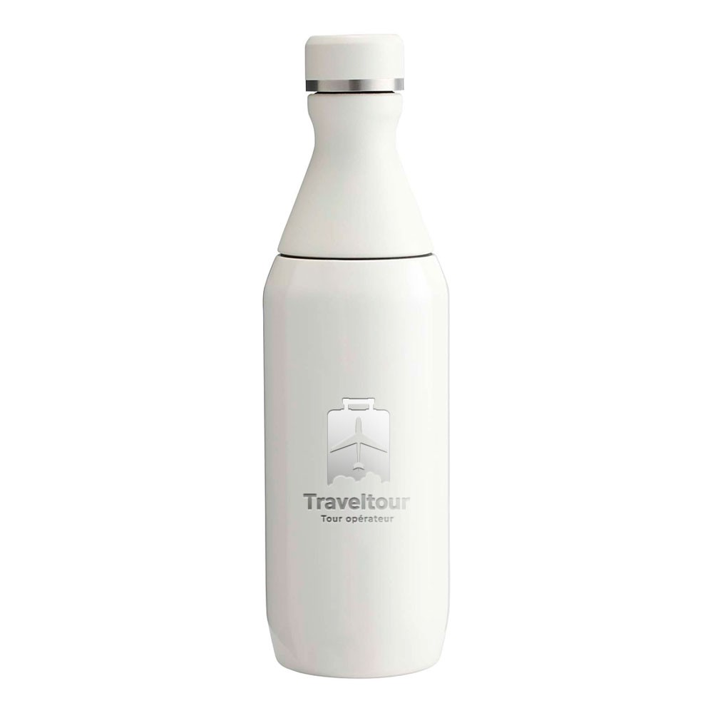Bouteille Slim Hydratation - Kruth imprimé avec logo