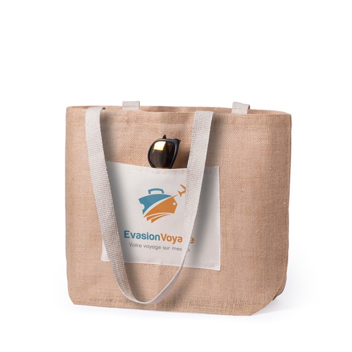 Tote bag de plage personnalisé - Zaprinta Belgique