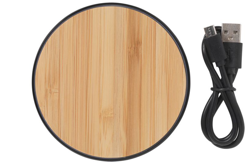 Bamboe Draadloze Snellader 10W - Gistel