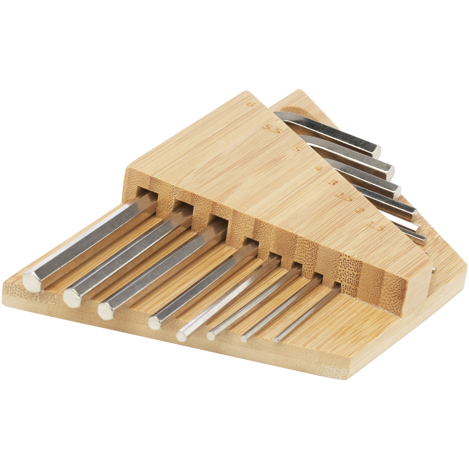 Ensemble d'outils de clé hexagonale en bambou Allen - Blaison-Gohier - Zaprinta Belgique