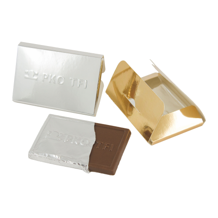Barre de chocolat en relief avec motif de carte de crédit - Cintrey