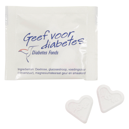 Zakje met aardbeiensnoepjes - Lommel