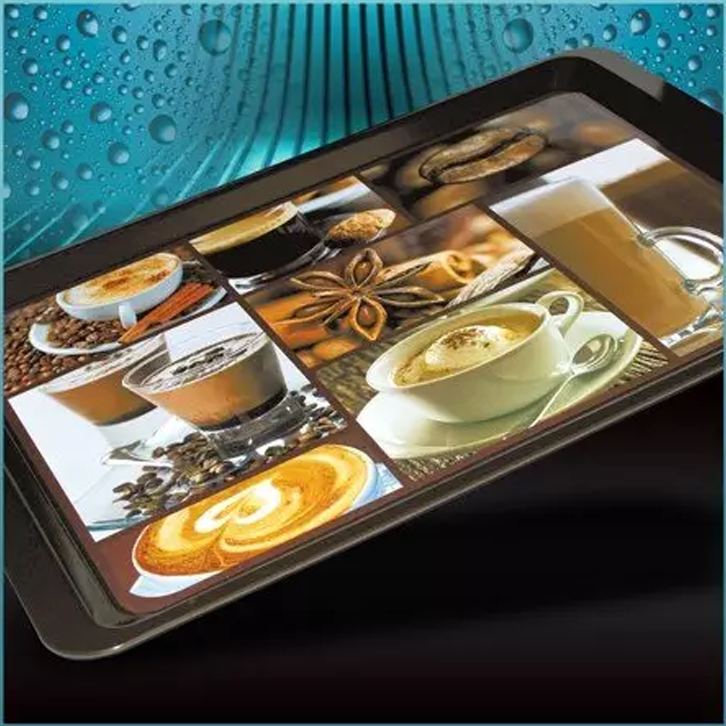 Rechthoekige Dienblad (530x370 PU) - Putte